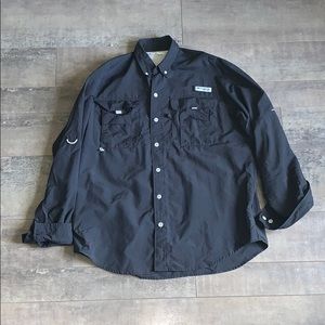 Columbia PFG Long Sleeve Button Down Shirt